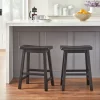 Set Of 2 24" Belfast Saddle Stools - Buylateral -Living Room Furniture Store GUEST 042bef7d 9100 4716 bd96 02e6b7878c4b