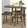 24" Marney Saddle Counter Height Barstool Gray - Buylateral -Living Room Furniture Store GUEST 048d50aa 7906 4861 bcb1 2da5a18f898f