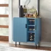 Fulton 2 Door Channel Front Buffet Blue - Buylateral -Living Room Furniture Store GUEST 04a50b96 6b65 41fc a194 70b7ba8409db