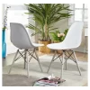 Set Of 2 Elba Dining Chairs White/Gray - Buylateral -Living Room Furniture Store GUEST 0d29f304 e3e4 42f7 9d64 a7dd3a81f32e