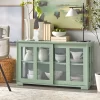 Pacific Stackable Cabinet With Sliding Glass Doors Mint Green - Buylateral -Living Room Furniture Store GUEST 0fc6cf0c ed31 4678 be64 d2e2353f9bac