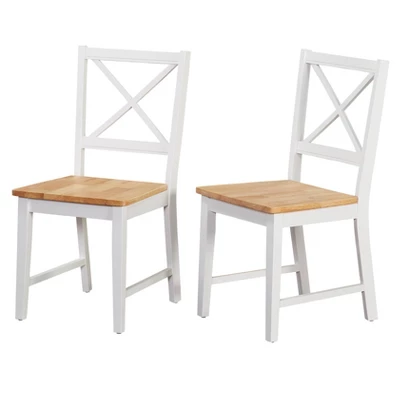 Set Of 2 Virginia Crossback Dining Chairs - Buylateral 6 Set Of 2 Virginia Crossback Dining Chairs - Buylateral - Image 4