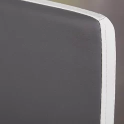 3pc Nora Round Pedestal Table Dining Set Gray/White - Buylateral -Living Room Furniture Store GUEST 12a6b7d5 3366 4566 a219 01c67c0811a5 1