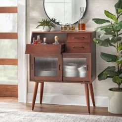 Taymour Mid-Century Buffet Walnut - Buylateral -Living Room Furniture Store GUEST 14829c28 1373 4294 a54f 4eef64565b25