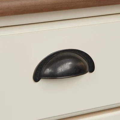 Liza Sofa Table White/Walnut - Buylateral 7 Liza Sofa Table White/Walnut - Buylateral - Image 5