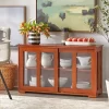 Pacific Stackable Cabinet With Sliding Glass Doors Walnut - Buylateral -Living Room Furniture Store GUEST 16379b0d 1012 4f14 b755 89707a8b4dea