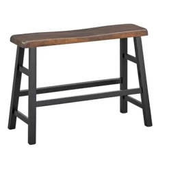 4pc Galena Counter Height Dining Set Walnut/Black - Buylateral -Living Room Furniture Store GUEST 1cc093a8 129b 4ab1 93ca 47434876a3c7