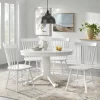 5pc Kale Pedestal Dining Set - White - Buylateral -Living Room Furniture Store GUEST 1cefbf26 2601 441e abef 52f17c41dcb1