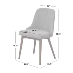 Buylateral Set Of 2 Saville Mid Century Modern Dining Chairs -Living Room Furniture Store GUEST 1ea1e6b6 5d57 418c b344 fd7deea785f3