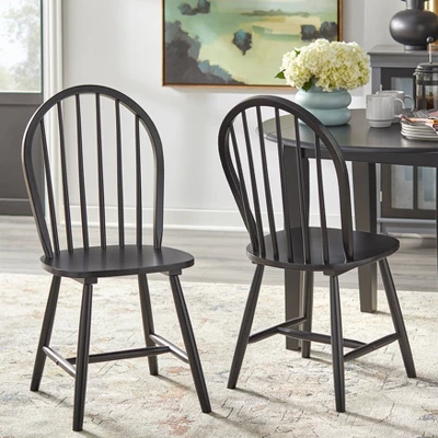 5pc Chadwick Drop Leaf Dining Set With 4 Windsor Chairs - Buylateral 6 5pc Chadwick Drop Leaf Dining Set With 4 Windsor Chairs - Buylateral - Image 4