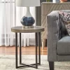 Era Round Contemporary End Table Gray/Black - Buylateral 1 Era Round Contemporary End Table Gray/Black - Buylateral -Living Room Furniture Store GUEST 341b6d6c 7be2 4a5c 9a67 120a29b66d34