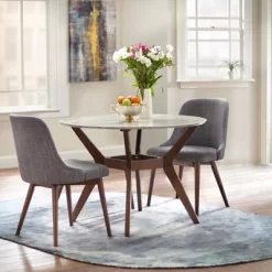 Set Of 2 Saville Dining Chairs Gray - Buylateral 7 Set Of 2 Saville Dining Chairs Gray - Buylateral -Living Room Furniture Store GUEST 3e763f6e 9592 48ba 920e 3b8a577b0c12