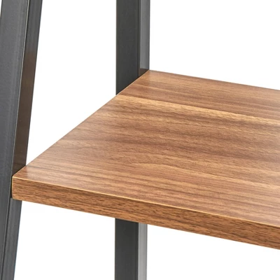 Denton Ladder Desk Walnut/Black - Buylateral 5 Denton Ladder Desk Walnut/Black - Buylateral - Image 3