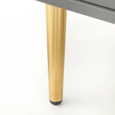 Tabaria TV Stand For TVs Up To 55" Gray - Buylateral 6 Tabaria TV Stand For TVs Up To 55" Gray - Buylateral - Image 4