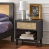 Andros Night Stand With Faux Cane Drawer Front - Buylateral -Living Room Furniture Store GUEST 4b721c86 2bce 42c6 8684 12bb545ef11e