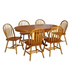 7pc Lancaster Dining Set - Buylateral -Living Room Furniture Store GUEST 4c4f83a9 a04e 4644 8c38 d890feb9a2c7