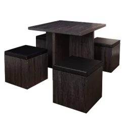5pc Howard Dining Set With Storage Ottoman - Buylateral -Living Room Furniture Store GUEST 4dd21f76 7c65 4f26 8804 03b3fe1c732b