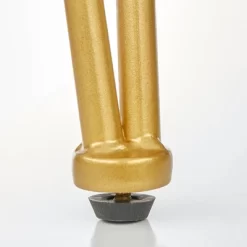 Set Of 2 30" Mazzini Faux Leather And Metal Counter Height Barstools White/Gold - Buylateral 9 Set Of 2 30" Mazzini Faux Leather And Metal Counter Height Barstools White/Gold - Buylateral -Living Room Furniture Store GUEST 53b105fe 3303 49e7 a3a8 9cffe7bf57ca 1