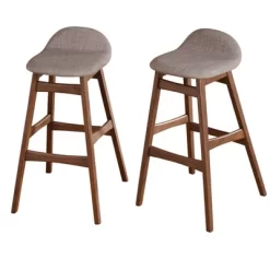 Set Of 2 30" Mid-Century Modern Barstools - Buylateral -Living Room Furniture Store GUEST 5576265b 8381 4440 a33f 513a36f4b5a5