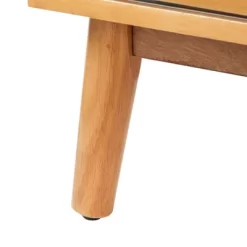 Rosen Rattan Sliding Door Buffet Natural - Buylateral -Living Room Furniture Store GUEST 55f16c30 969b 4cf9 9d61 48a82f373b1b