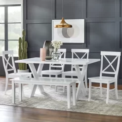 Sumner Dining Table White - Buylateral