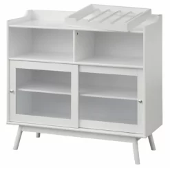 Dublin Bar Cabinet With Sliding Glass Doors White - Buylateral -Living Room Furniture Store GUEST 5a1ad106 9c3d 47ff a901 4de31e77b68a