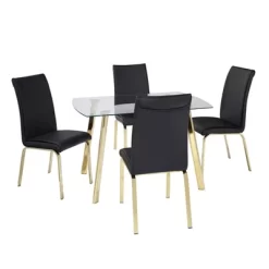 5pc Uptown Dining Set - Buylateral -Living Room Furniture Store GUEST 60739625 61b3 4c95 8d8c 7cc10db2232e