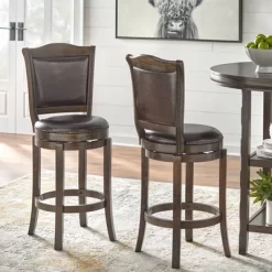 42" 5pc Adam Round Pub Dining Set Brown - Buylateral -Living Room Furniture Store GUEST 668e5bb4 36c7 46d3 9792 42e0af3cdff4 1