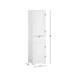 Brighton Kitchen Storage Pantry Cabinet White - Buylateral -Living Room Furniture Store GUEST 6753431d f7d8 4287 b52e c5dc4dbee049