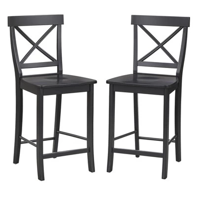 Set Of 2 24" Albury Counter Height Barstools - Buylateral 6 Set Of 2 24" Albury Counter Height Barstools - Buylateral - Image 4