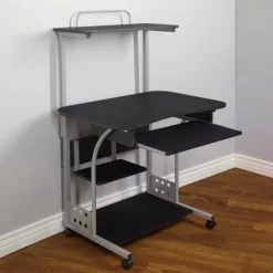 Mobile Computer Tower With Shelf - Buylateral -Living Room Furniture Store GUEST 6de39eaf eb30 40c7 a6eb cfea6304fd53