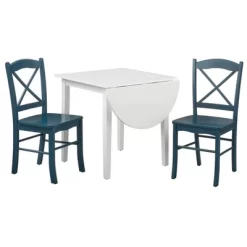 3pc Tiffany Extendable Dining Table Set - Buylateral -Living Room Furniture Store GUEST 70444de3 0b87 44c4 8445 26ff7ef8a2d1