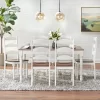7Pc Skipton Dining Set White/Walnut - Buylateral -Living Room Furniture Store GUEST 71428d53 8fbd 49c1 bd0d df9746928aec