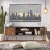 Vintage Living TV Stand For TVs Up To 55" Black/Walnut - Buylateral -Living Room Furniture Store GUEST 7169638c edc8 4ec0 8325 7206d63f13bc