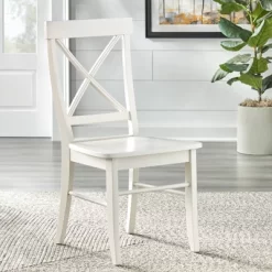 Easton Cross Back Dining Chair - Buylateral
