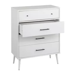 Maylis 4 Drawer Dresser Mellow White - Buylateral