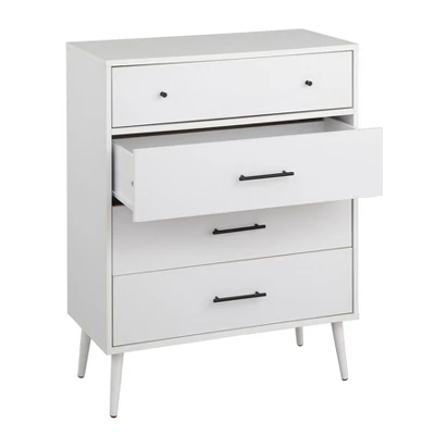 Maylis 4 Drawer Dresser Mellow White - Buylateral 3 Maylis 4 Drawer Dresser Mellow White - Buylateral