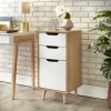 Este 3 Drawer Filing Cabinet Natural/White - Buylateral -Living Room Furniture Store GUEST 751b19c6 c4f6 48aa 8a02 6ffd82273540