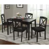 5pc Mason Rectangular Crossback Dining Set - Buylateral -Living Room Furniture Store GUEST 7c4bad6f 0be4 4df2 8e57 aa09c8d4f6e3