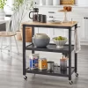 Mylah Kitchen 2-Tier Rolling Cart - Buylateral -Living Room Furniture Store GUEST 8367a8bd 2cfe 42f1 a2e0 8df88c78ae9f