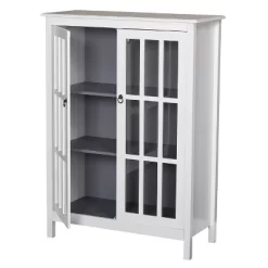 Portland Tall Cabinet White/Gray - Buylateral -Living Room Furniture Store GUEST 838f0dc0 2dd0 4a11 8e80 18946088f53c
