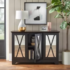 Reflections Side Board Buffet Servers With Mirror - Buylateral -Living Room Furniture Store GUEST 849ef970 9147 470e bec4 c23b40493e44