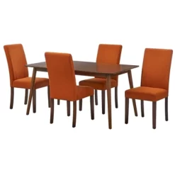5pc Lizzy Rectangular Dining Set - Buylateral -Living Room Furniture Store GUEST 853e3926 00f0 4397 a50b 8e670f48937d