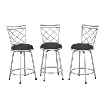 Set Of 3 Avery Adjustable Metal Barstool - Buylateral 8 Set Of 3 Avery Adjustable Metal Barstool - Buylateral - Image 6