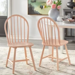 3pc Chadwick Drop Leaf Dining Set With 2 Windsor Chairs - Buylateral -Living Room Furniture Store GUEST 8bad5b50 e745 43e6 9282 5f9e030a2153