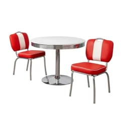 3pc Raleigh Retro Dining Set - Buylateral -Living Room Furniture Store GUEST 8c2e72c1 1c20 47a8 b60b f329ce43f9bc