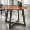 Jonas Round Dining Table Light Walnut/Black - Buylateral -Living Room Furniture Store GUEST 8c363c41 f12b 4b6b b27f 8e3daff18e2f