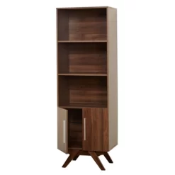 71" Ashfield Bookshelf Walnut - Buylateral -Living Room Furniture Store GUEST 943988d3 8549 4877 be97 6bae7f8ab6b1
