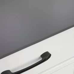 Dalton 2 Door Buffet Cabinet White/Charcoal Gray - Buylateral -Living Room Furniture Store GUEST 94d25027 229f 4d76 8bb2 61ac68a7bf18