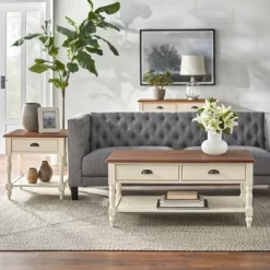 Liza Sofa Table White/Walnut - Buylateral 10 Liza Sofa Table White/Walnut - Buylateral -Living Room Furniture Store GUEST 9732ecbd 2907 4df3 a687 50129e9e9d18